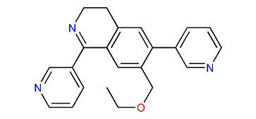 7-Ethoxymethyl-1,6-di(pyrid-3-yl)-3,4-dihyroisoquinoline