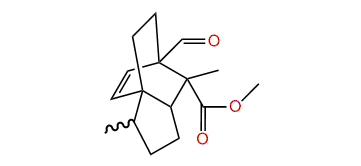 anti-Methyl 3-formyl-helifolen-12-oate