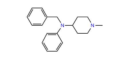 N-Benzyl-1-methyl-N-phenyl-4-piperidinamine