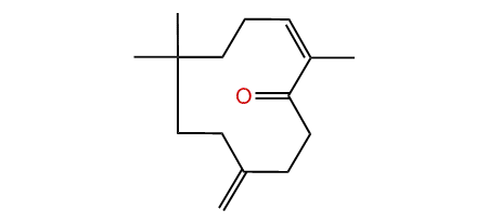 Caryophylla-3,8(15)-dien-5-one