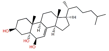 Cholest-7-en-3b,5a,6b-triol