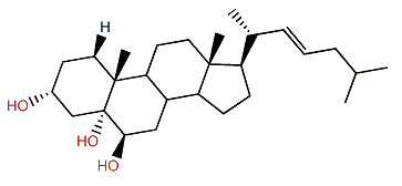 (22E)-Cholest-22-en-3a,5a,6b-triol