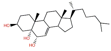 (22E)-Cholest-7-en-3b,5a,6b-triol