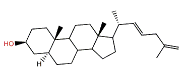 (E)-Cholesta-22,25-dien-3b-ol