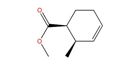 cis-1-Carbomethoxy-2-methylcyclohex-3-ene