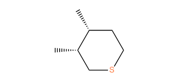 cis-3,4-Dimethylthiane