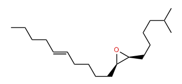 cis-7,8-Epoxy-2-methyl-(E)-13-octadecene