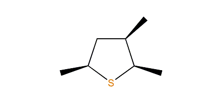 cis-cis-2,3,5-Trimethylthiacyclopentane