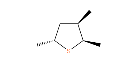 cis-trans-2,3,5-Trimethylthiacyclopentane