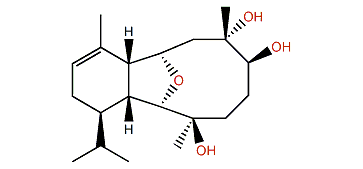 Cladiella-11-en-3b,6b,7a-triol