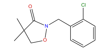 2-(2-Chlorobenzyl)-4,4-dimethyl-3-isoxazolidinone