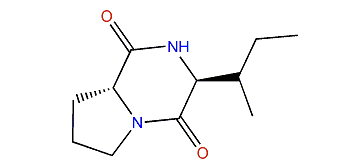 Cyclo-(D-Pro-L-Ile)