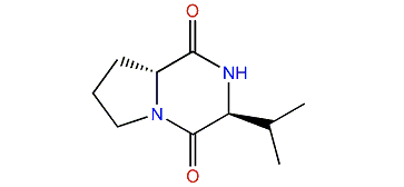 Cyclo-(D-Pro-L-Val)