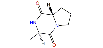 Cyclo-(S-Pro-R-Ala)