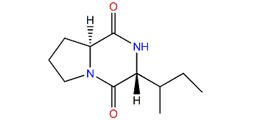 Cyclo-(S-Pro-R-Ile)