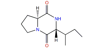 Cyclo-(S-Pro-R-Leu)