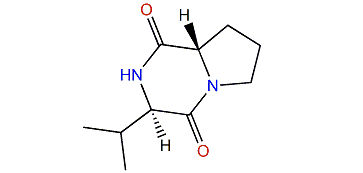 Cyclo-(S-Pro-R-Val)