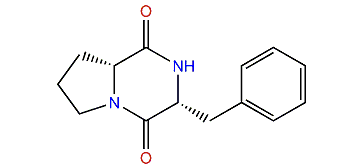 Cyclo-(S-Pro-S-Phe)