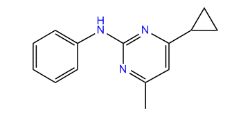 4-Cyclopropyl-6-methyl-N-phenyl-pyrimidin-2-amine