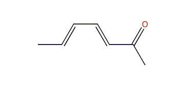 3,5-Heptadien-2-one