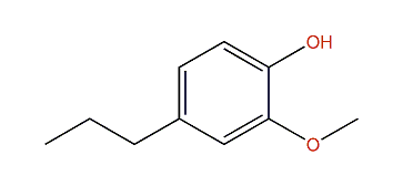 2-Methoxy-4-propylphenol