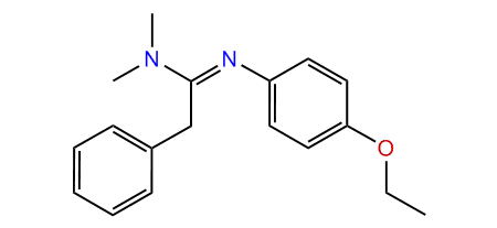 N,N-Dimethyl-2-phenyl-N-(4-ethoxyphenyl)-acetamidine