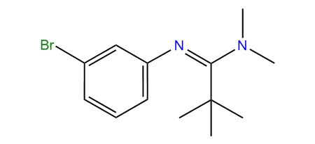 N,N-Dimethyl-N-(3-bromophenyl)-pivalamidine