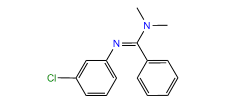 N,N-Dimethyl-N-(3-chlorophenyl)-benzamidine