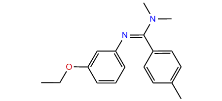 N,N-Dimethyl-N-(3-ethoxyphenyl)-p-methylbenzamidine