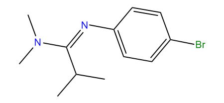 N,N-Dimethyl-N-(4-bromophenyl)-isobutyramidine