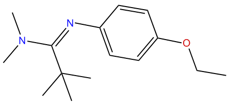 N,N-Dimethyl-N-(4-ethoxyphenyl)-pivalamidine