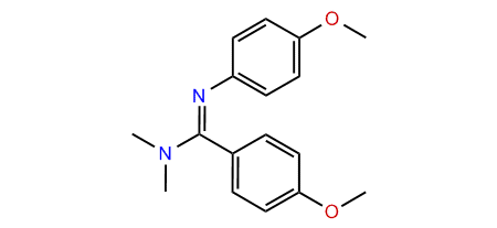 N,N-Dimethyl-N-(4-methoxyphenyl)-p-methoxybenzamidine