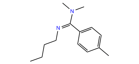 N,N-Dimethyl-N-butyl-p-methylbenzamidine