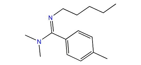 N,N-Dimethyl-N-pentyl-p-methylbenzamidine