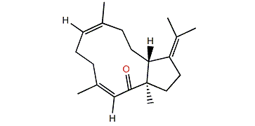 (Z,Z)-3,7,12(18)-Dolabellatrien-2-one