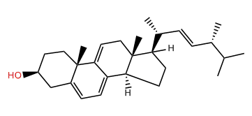 (22E)-Ergosta-5,7,9(11),22-tetraen-3b-ol