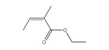 Ethyl (Z)-2-methyl-2-butenoate