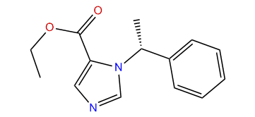 (R)-Ethyl 1-(1-phenylethyl)-1H-imidazole-5-carboxylate