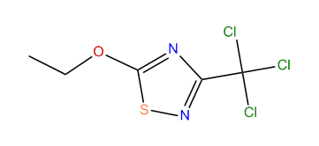 5-Ethoxy-3-trichloromethyl-1,2,4-thiadiazole