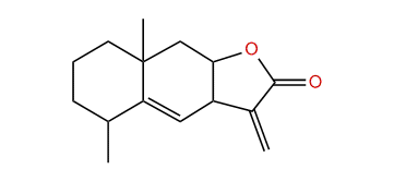 Eudesma-5,11(13)-dien-8,12-olide