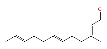 3,7,11-Trimethyl-2,6,10-dodecatrienal