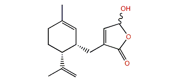 5-Hydroxy-3-[1-methyl-4-(1-methylethenyl)-1-cyclohexen-3-yl]-furan-2(5H)-one