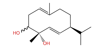 Germacra-1(10),5-dien-3,4-diol