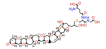 Glutathione-brevetoxin B