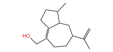 Guaia-1(10),11-dien-15-ol