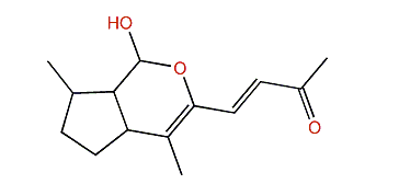 (E)-1-Methyl-2-formyl-3-(1-methylhex-3-ene-2,5-dione)-cyclopentane