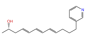 (S,4E,6E,8E)-12-(Pyridin-3-yl)-dodeca-4,6,8-trien-2-ol