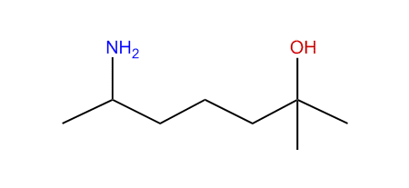 2-Methyl-2-hydroxy-6-aminoheptane