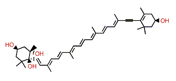 (3S,5S,6S,3'R)-7',8'-Didehydro-5,6-dihydro-beta,beta-carotene-3,5,3',6'-tetrol