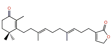 Isodehydroluffariellolide